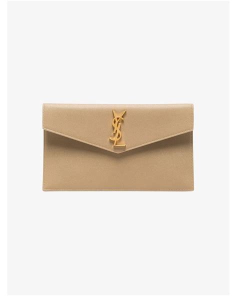 uptown baby pouch ysl|YSL uptown pouch dark beige.